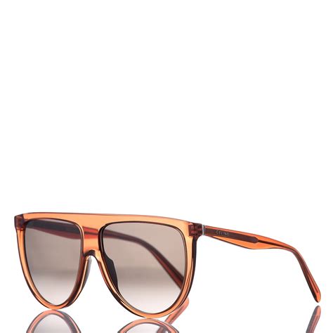 celine thin shadow sunglasses orange|most popular Celine sunglasses.